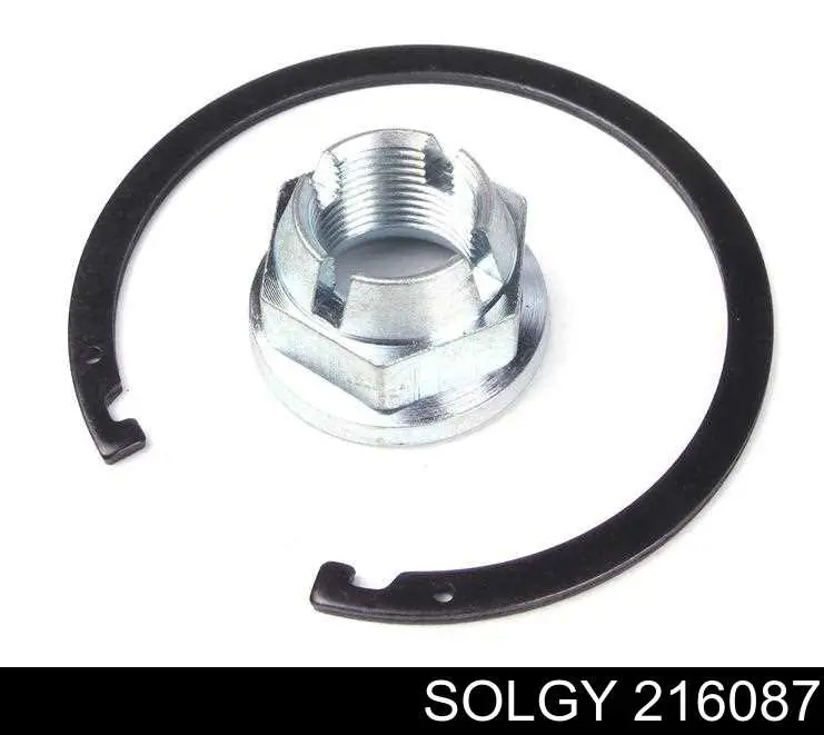 Cojinete de rueda delantero 216087 Solgy