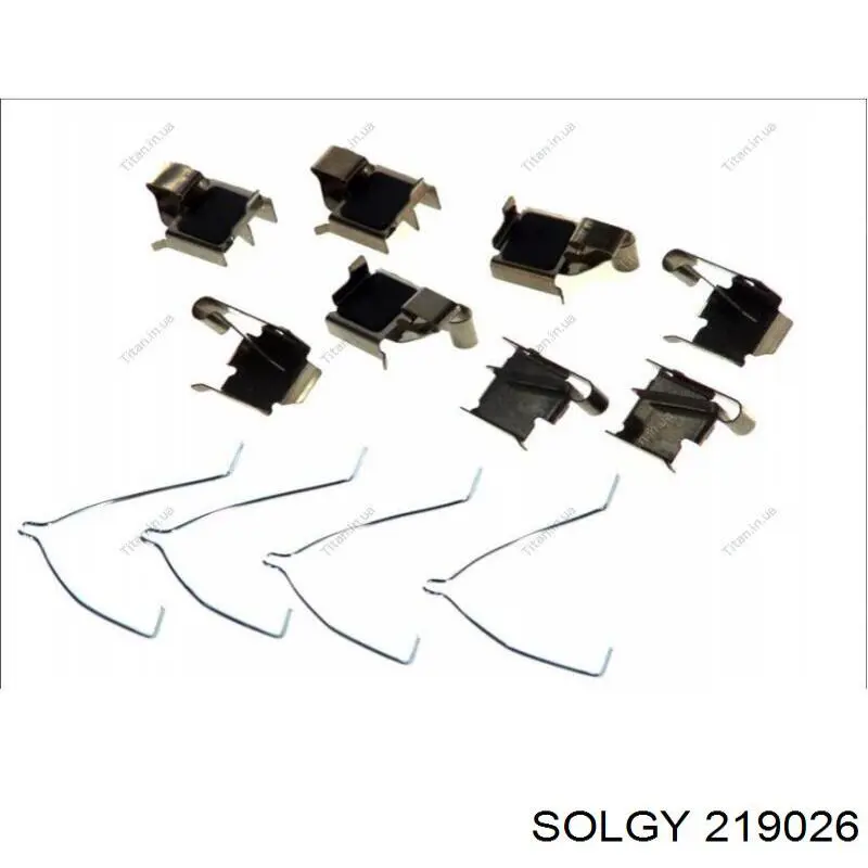 219026 Solgy cable de freno de mano delantero