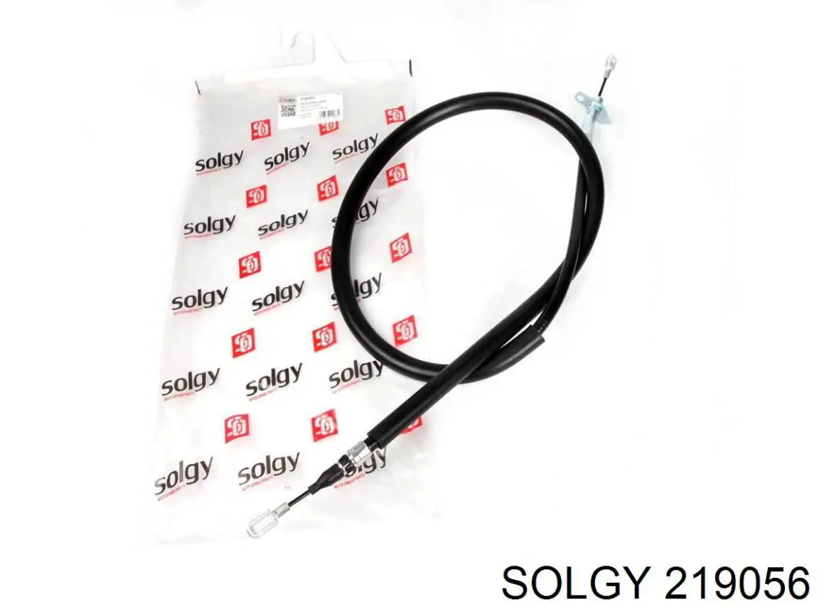 219056 Solgy cable de freno de mano trasero derecho