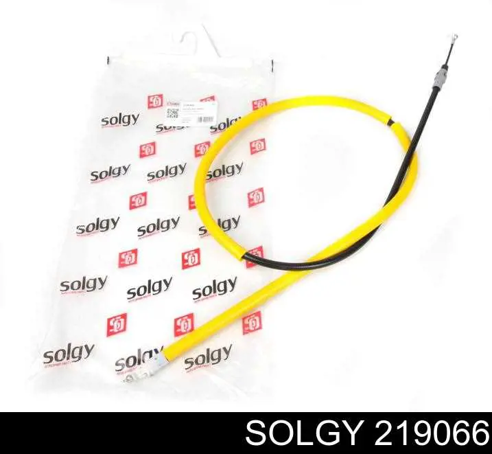 219066 Solgy cable de freno de mano trasero derecho
