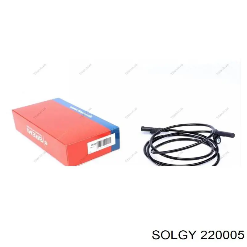 220005 Solgy sensor abs trasero izquierdo