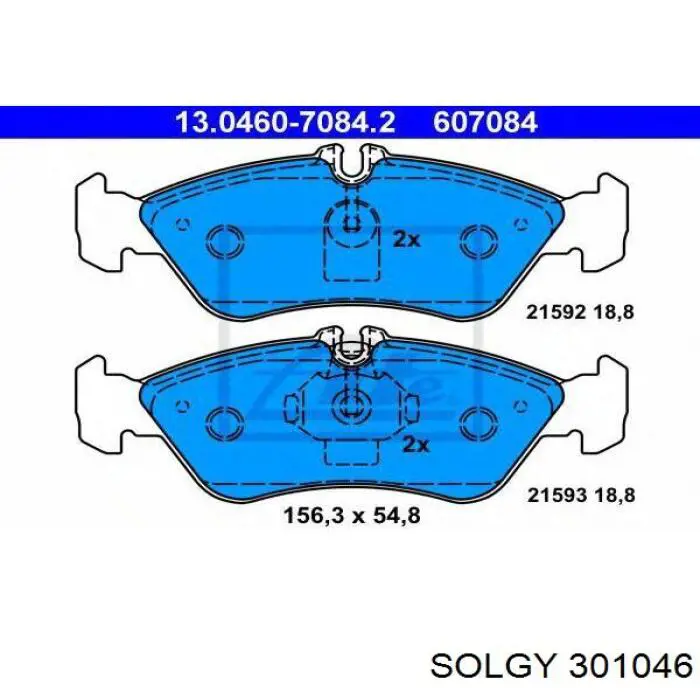 301046 Solgy Luces antiniebla  izquierdo