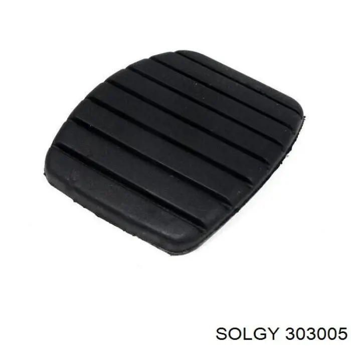 303005 Solgy revestimiento del pedal, pedal de embrague