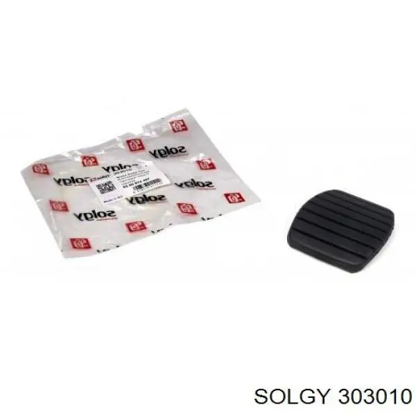 303010 Solgy revestimiento de pedal, pedal de freno