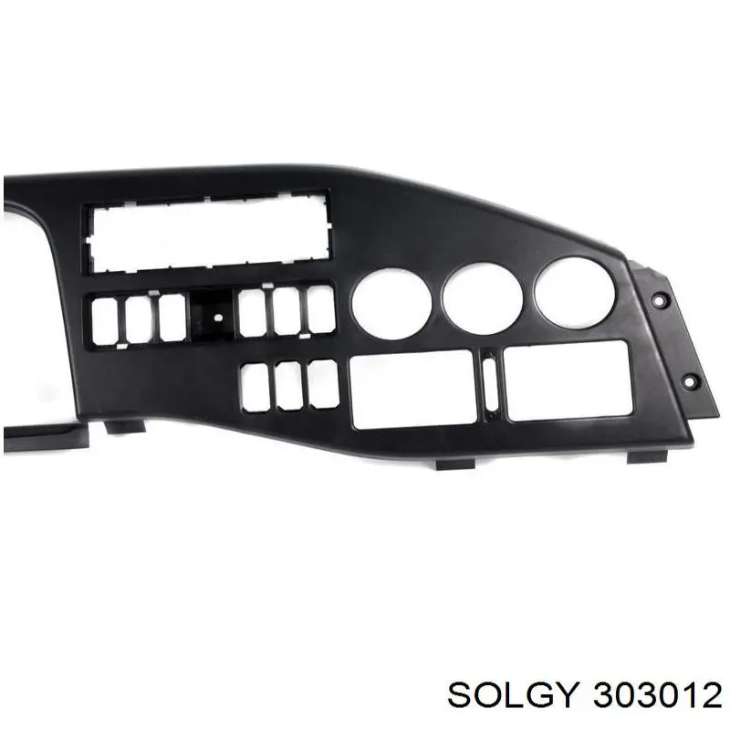 Moldura derecha del tablero de instrumentos A9016801607 Mercedes