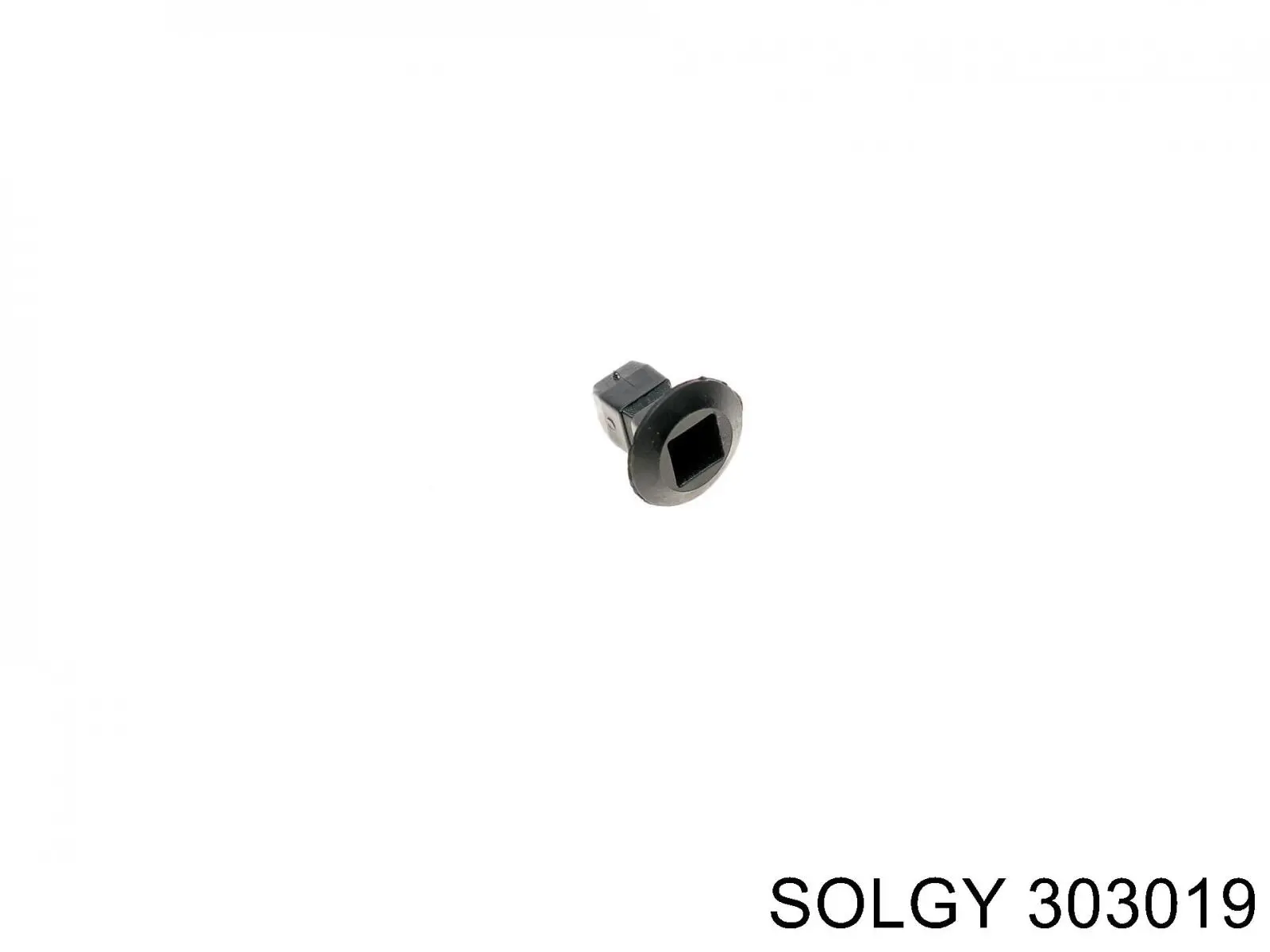 303019 Solgy clips de fijación de pasaruedas de aleta delantera