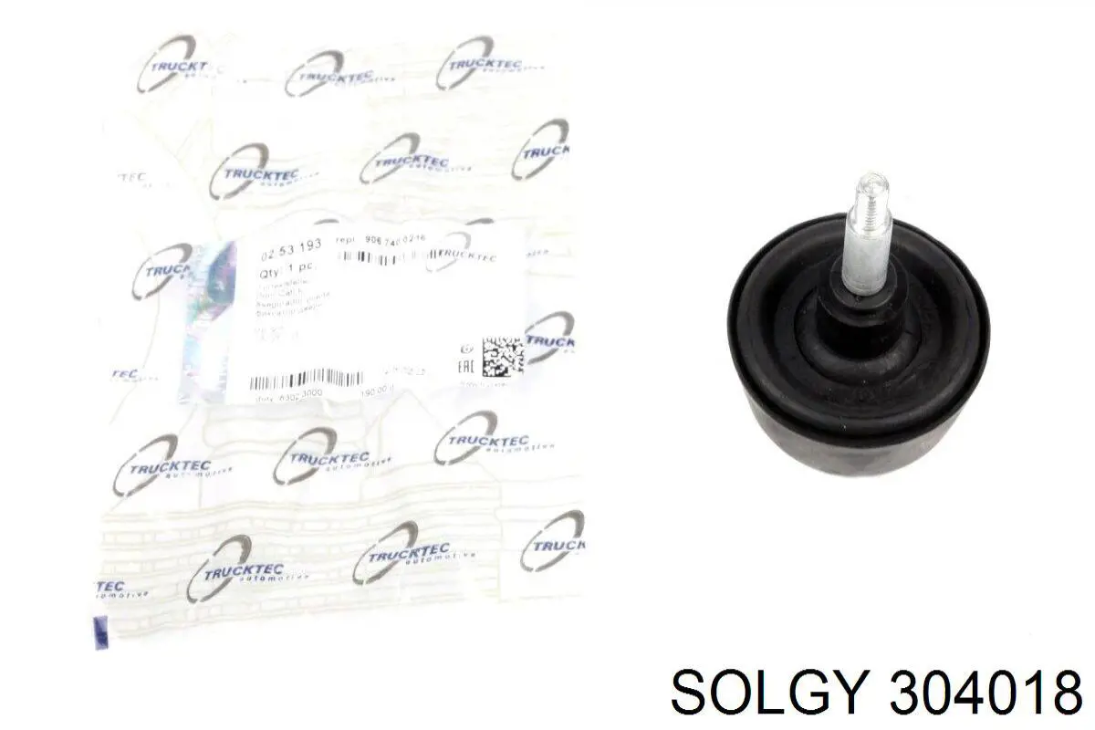 Tope de la tapa del maletero 304018 Solgy