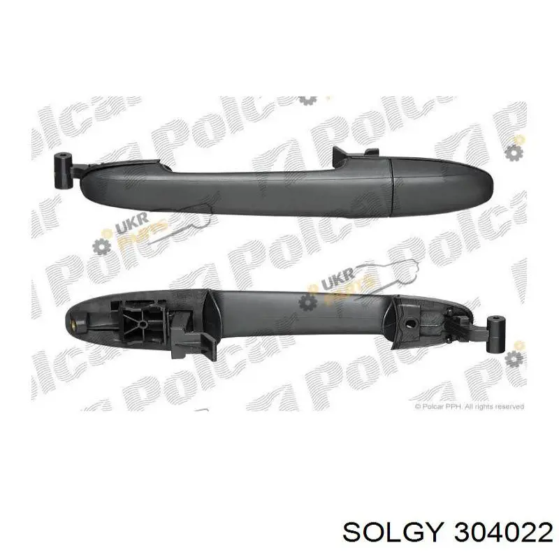 304022 Solgy Manija exterior de puerta corrediza
