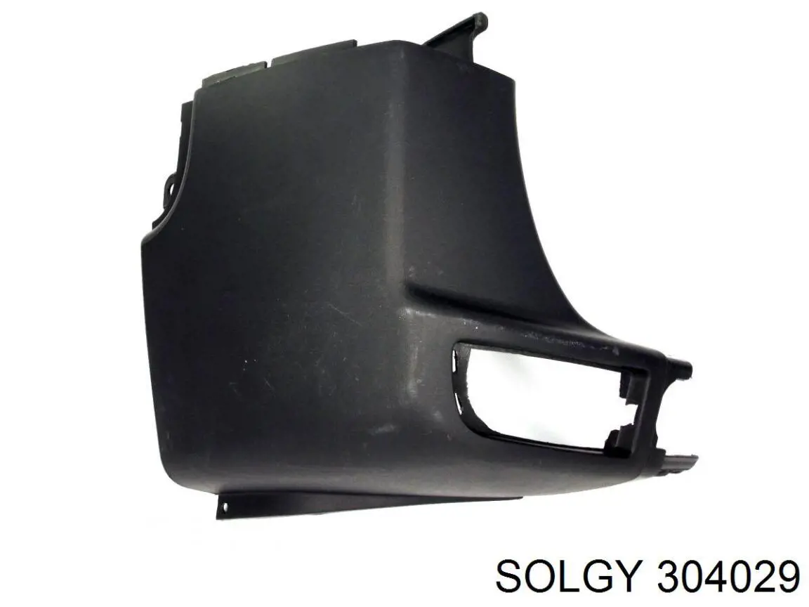 304029 Solgy parachoques trasero, parte derecha