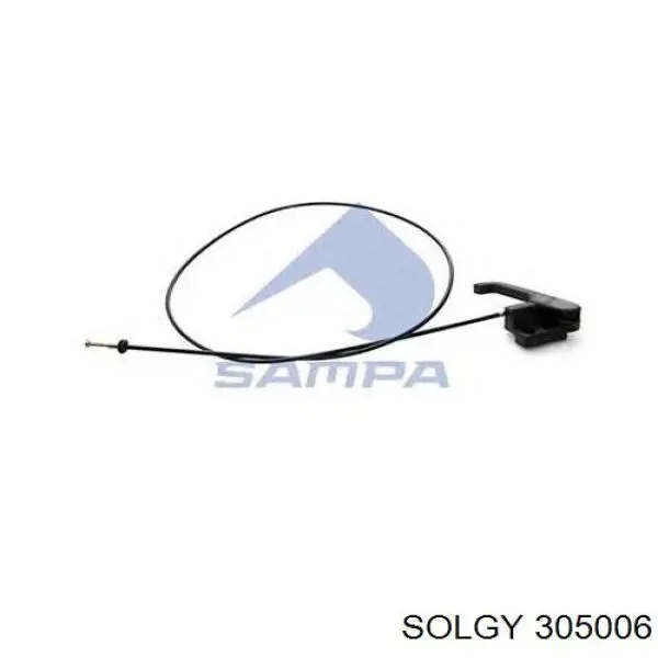 Cable de capó del motor 305006 Solgy