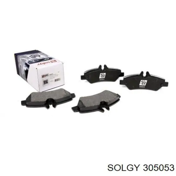 Pieza de cierre de puerta delantera 305053 Solgy
