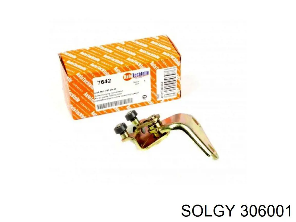 306001 Solgy Rodillo superior derecho de puerta corrediza
