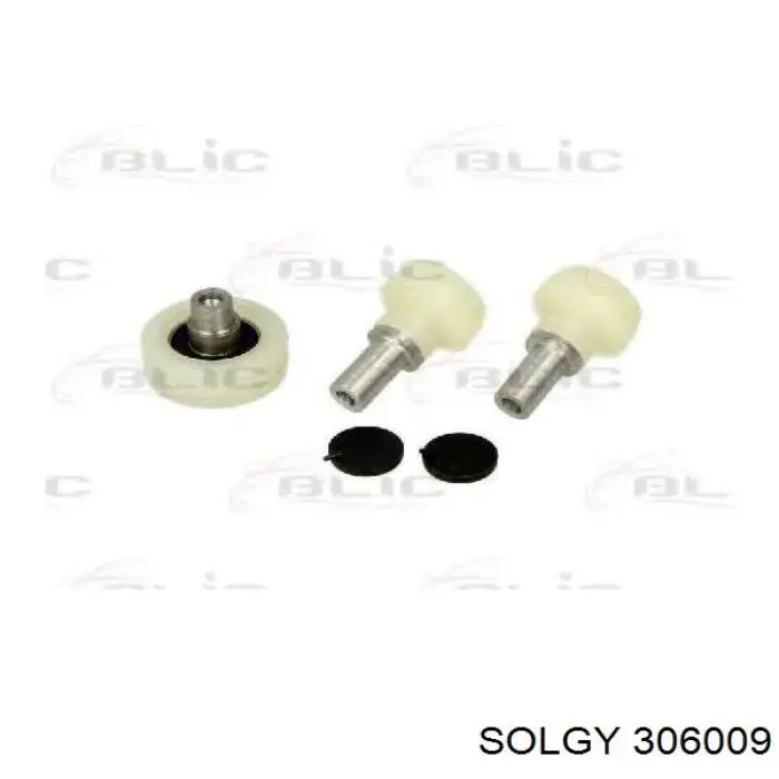 306009 Solgy Rodillo central derecho de puerta corrediza