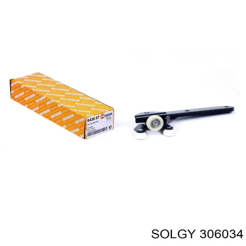 306034 Solgy Rodillo inferior izquierdo de puerta lateral corrediza