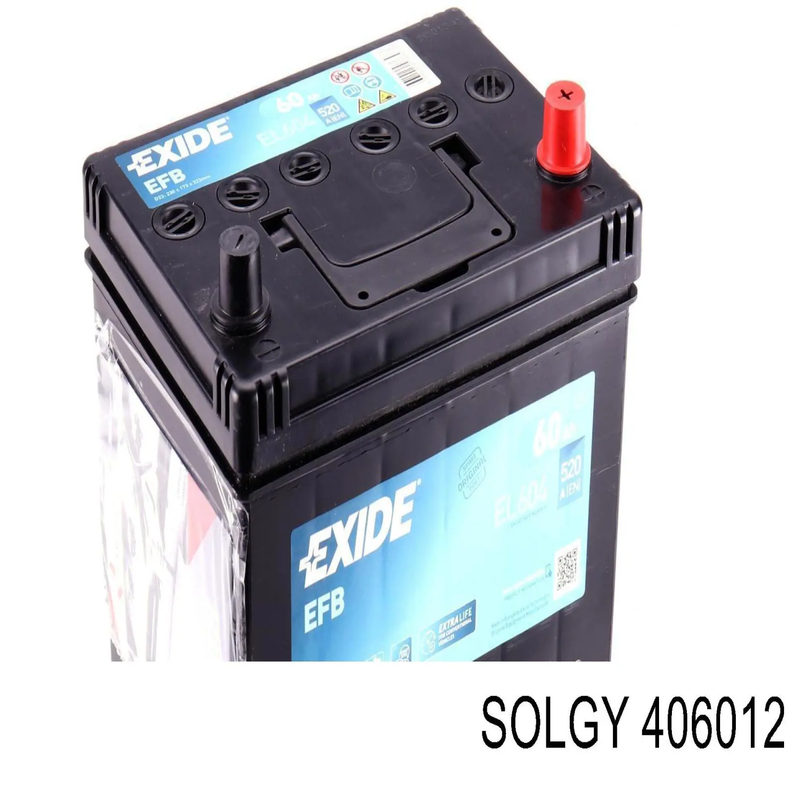 Batería de Arranque Solgy (406012)