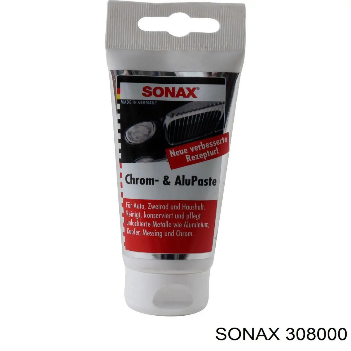 308000 Sonax pulimento para cromados y aluminio