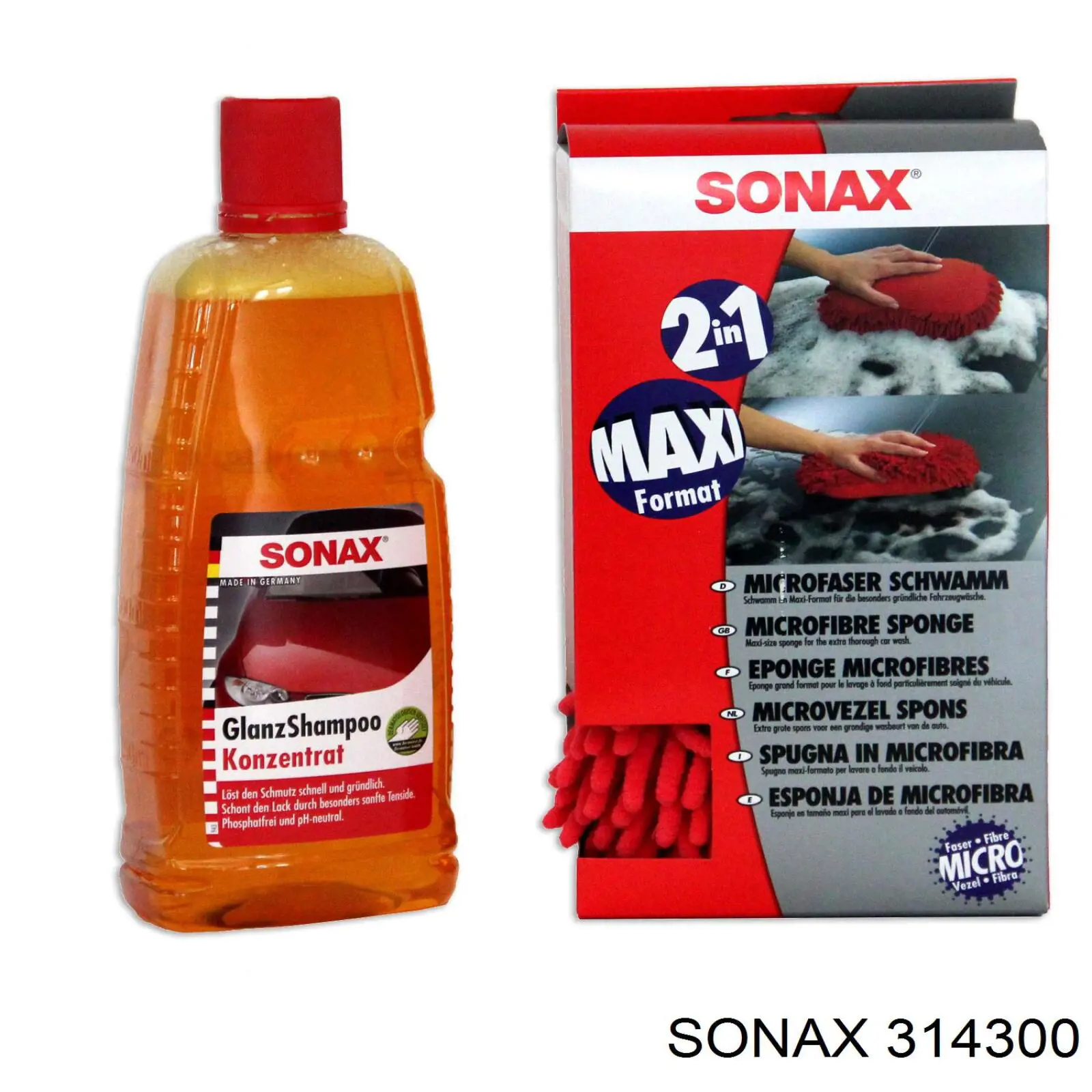 Champú para coches Sonax 314300 precio, desde 7,38 EUR