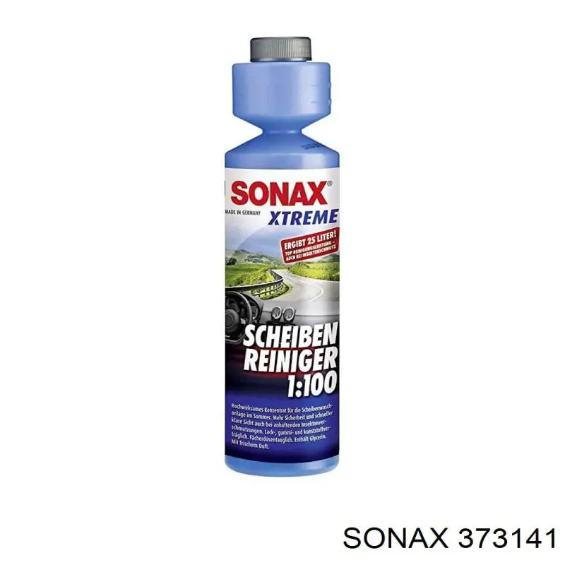 373141 Sonax líquido limpiaparabrisas, 0.25l