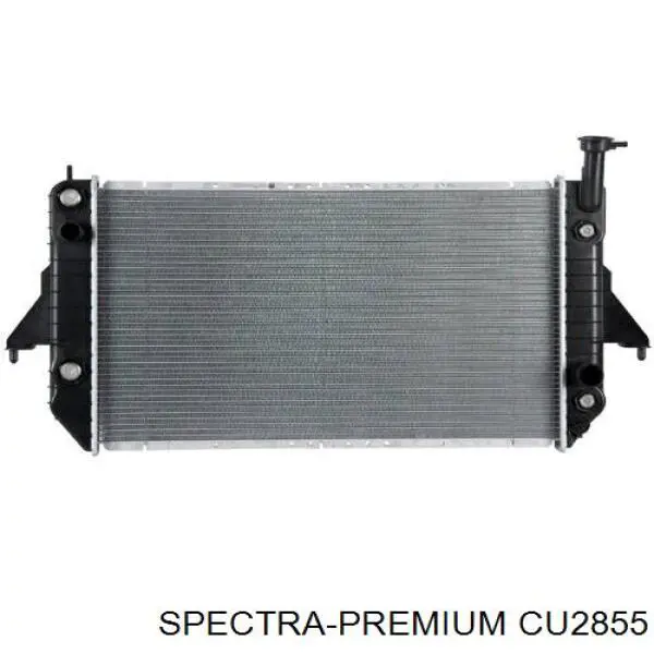 CU2855 Spectra Premium radiador refrigeración del motor