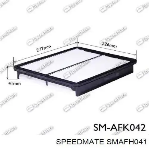 SMAFH041 Speedmate filtro de aire