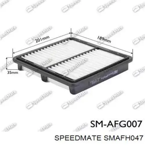 SM-AFH047 Speedmate filtro de aire