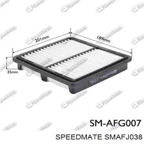 El filtro de aire Speedmate SMAFJ038 precio, desde 6,41 EUR