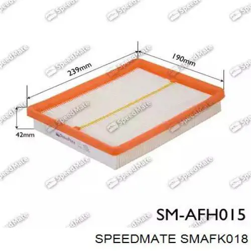 SM-AFK018 Speedmate filtro de aire