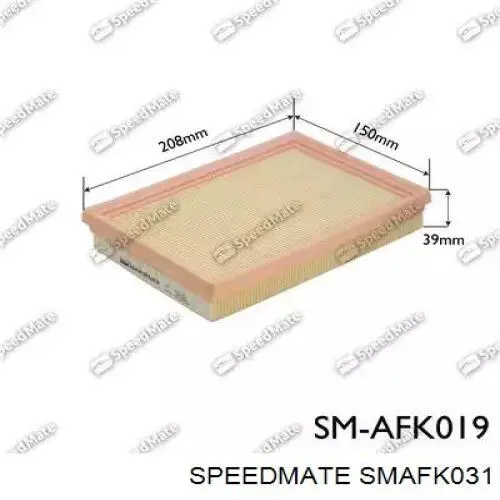 SMAFK031 Speedmate Filtro de aire de motor