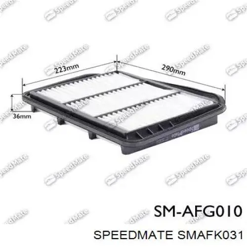 El filtro de aire Speedmate SMAFK031 precio, desde 7,91 EUR