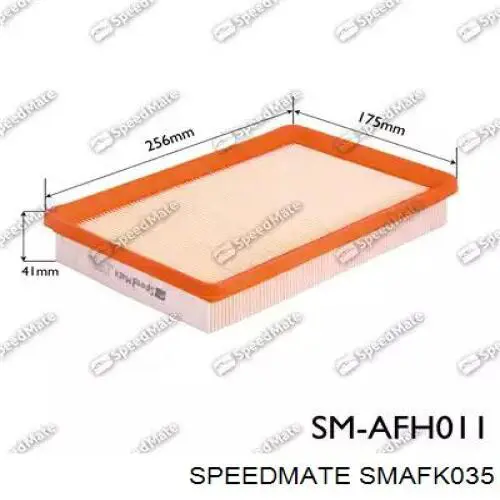 Filtro de aire SMAFK035 Speedmate