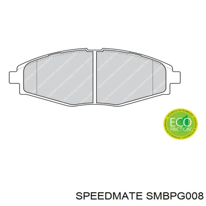 Pastillas de freno delanteras Chevrolet Spark (Matiz) M200, M250