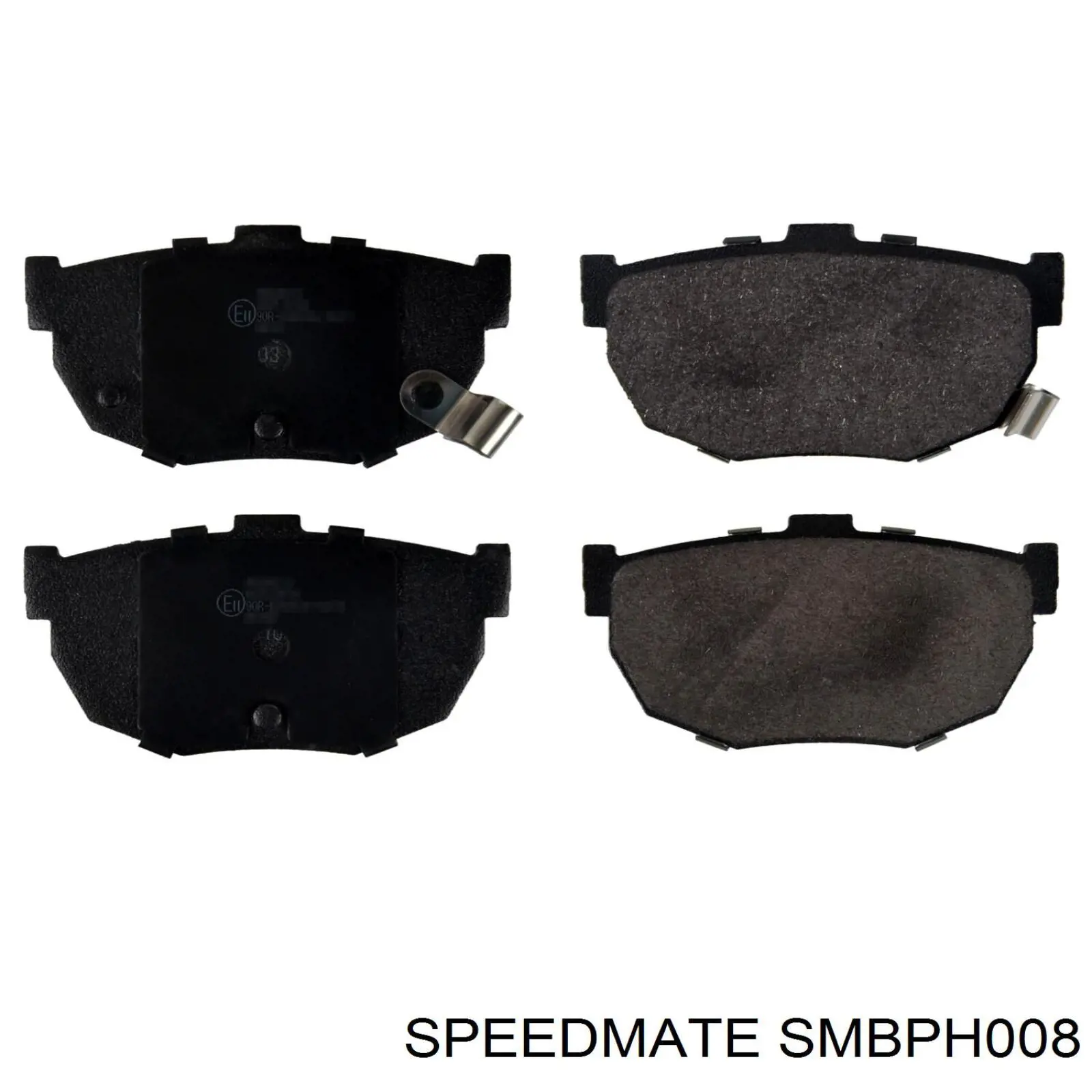 SM-BPH008 Speedmate pastillas de freno traseras