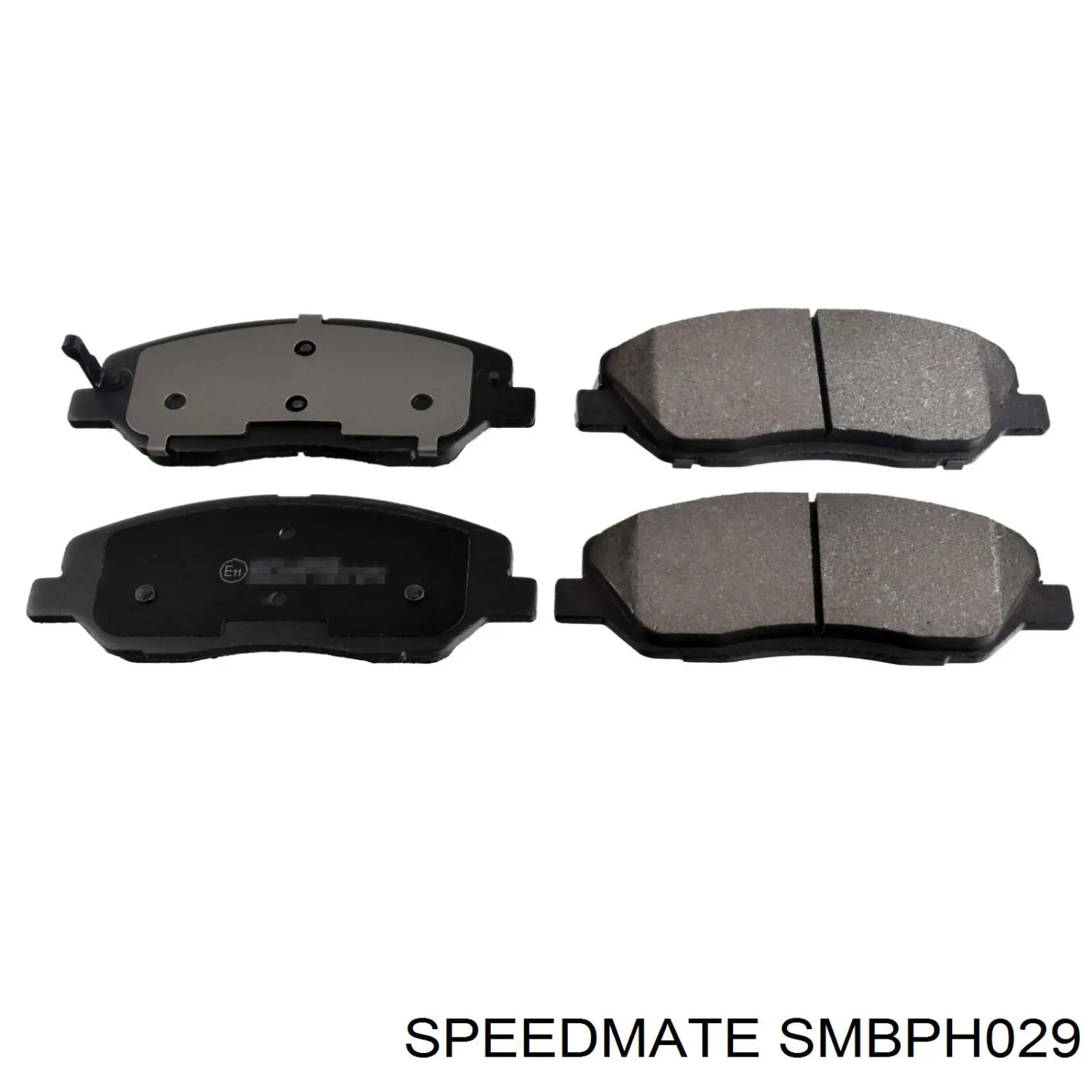 SM-BPH029 Speedmate pastillas de freno delanteras