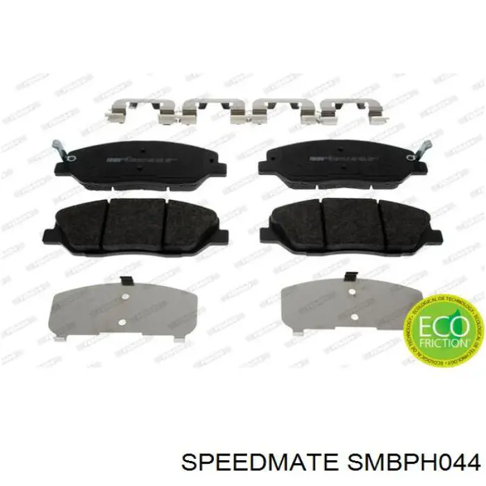 SMBPH044 Speedmate pastillas de freno delanteras