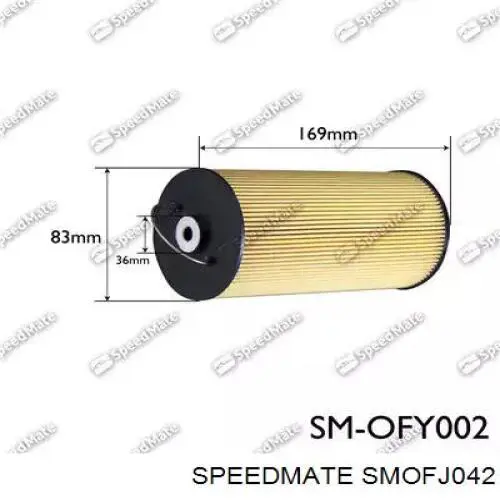 SMOFJ042 Speedmate filtro de aceite