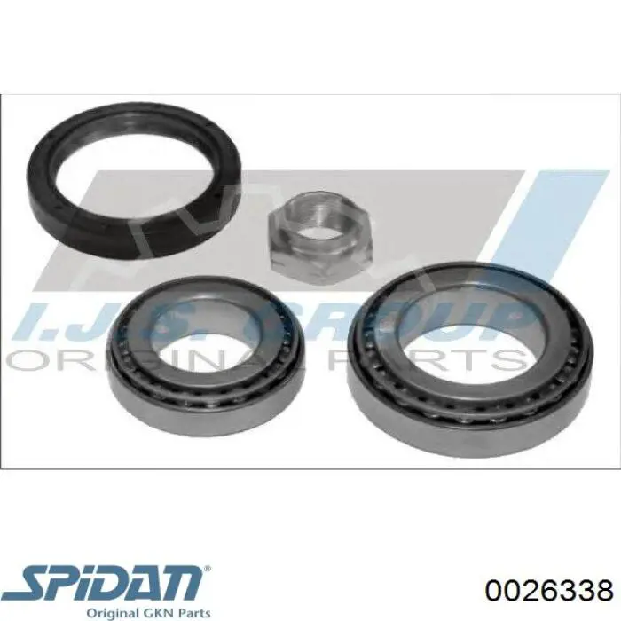 Rodamiento de rueda delantero SNR 10R32010A