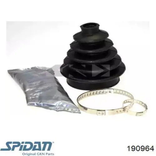 Fuelle semieje delantero exterior GKN-Spidan 190964