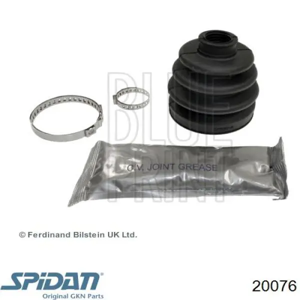 20076 GKN-Spidan Fuelle transmisión delantero exterior