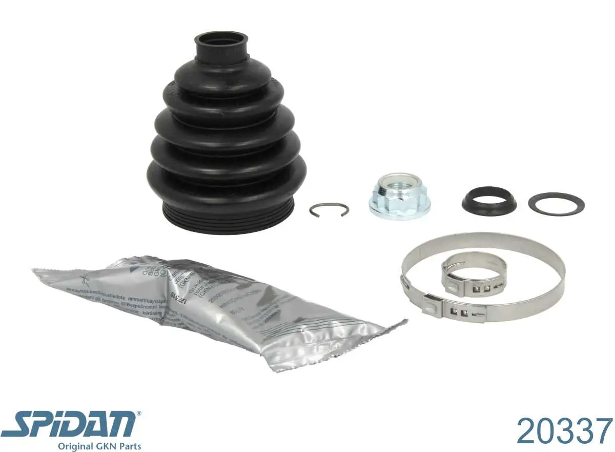 Fuelle, palier delantero exterior GKN-Spidan 20337 precio, desde 16,76 EUR