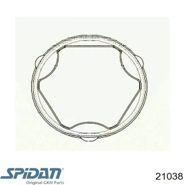 Fuelle transmisión delantero exterior GKN-Spidan 21038 precio, desde 6,88 EUR