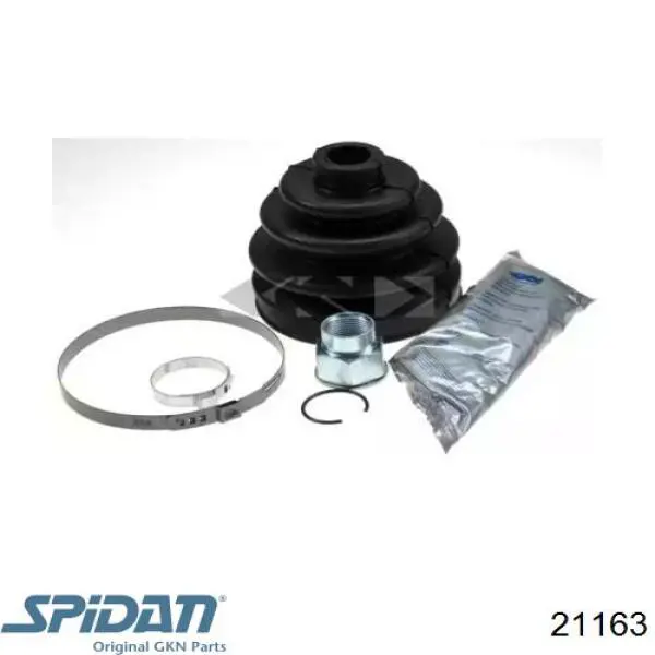 Comprar 21163 GKN-Spidan Fuelle de palier delantero exterior