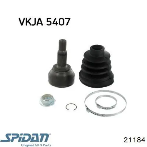 Junta homocinética exterior delantera Ford Focus 1 DFW