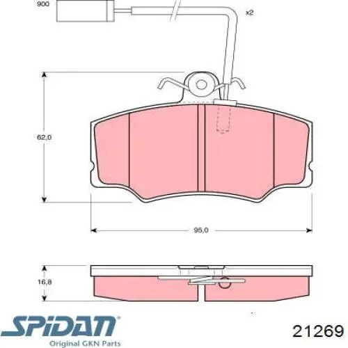 Trípode interior Triclo 644669