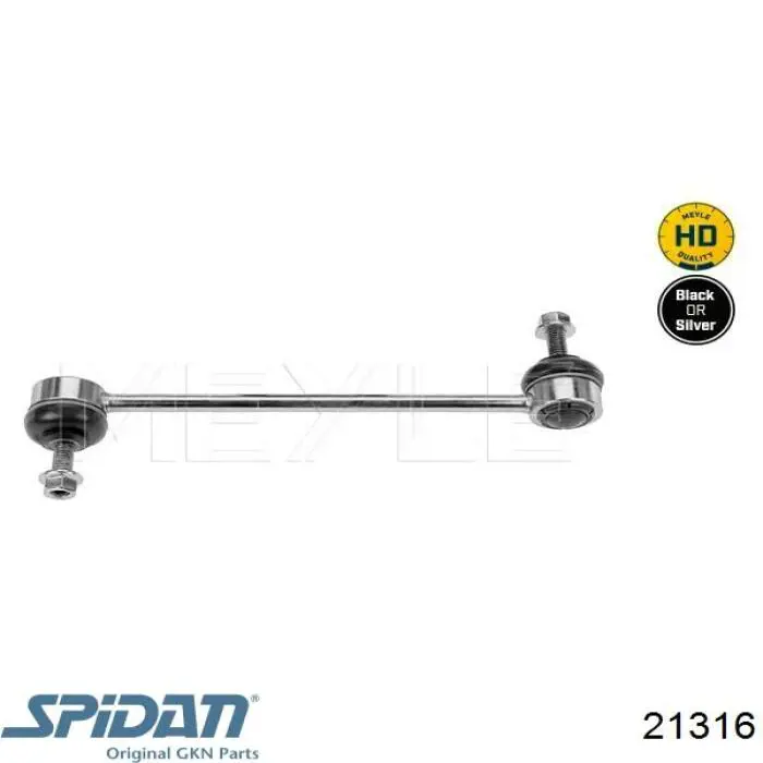 Comprar 21316 GKN-Spidan Fuelle de palier delantero exterior
