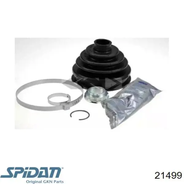 Fuelle de palier delantero exterior 21499 GKN-Spidan