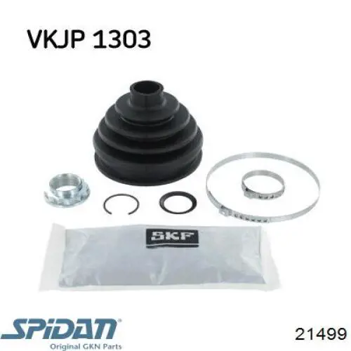 Fuelle, palier delantero exterior GKN-Spidan 21499 precio, desde 42,43 EUR