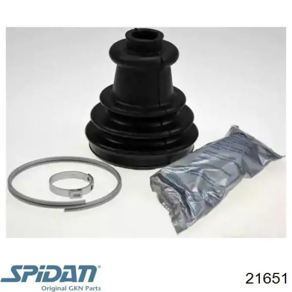 Comprar 21651 GKN-Spidan Fuelle de palier delantero exterior