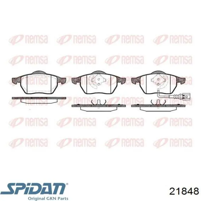 Fuelle, palier delantero exterior GKN-Spidan 21848 precio, desde 16,59 EUR