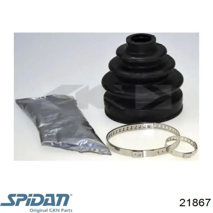 Fuelle exterior del eje de transmisión trasero GKN-Spidan 21867 precio, desde 12,78 EUR