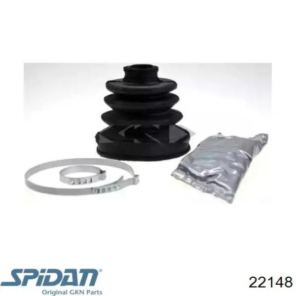 Fuelle, palier delantero exterior GKN-Spidan 22148 precio, desde 16,90 EUR